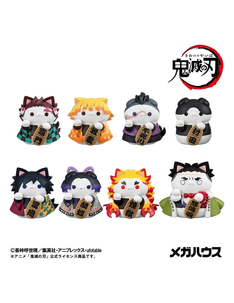 Megahouse - Demon Slayer: Kimetsu no Yaiba Mega Cat Project - trading figures Fortune Cats Ver. 01