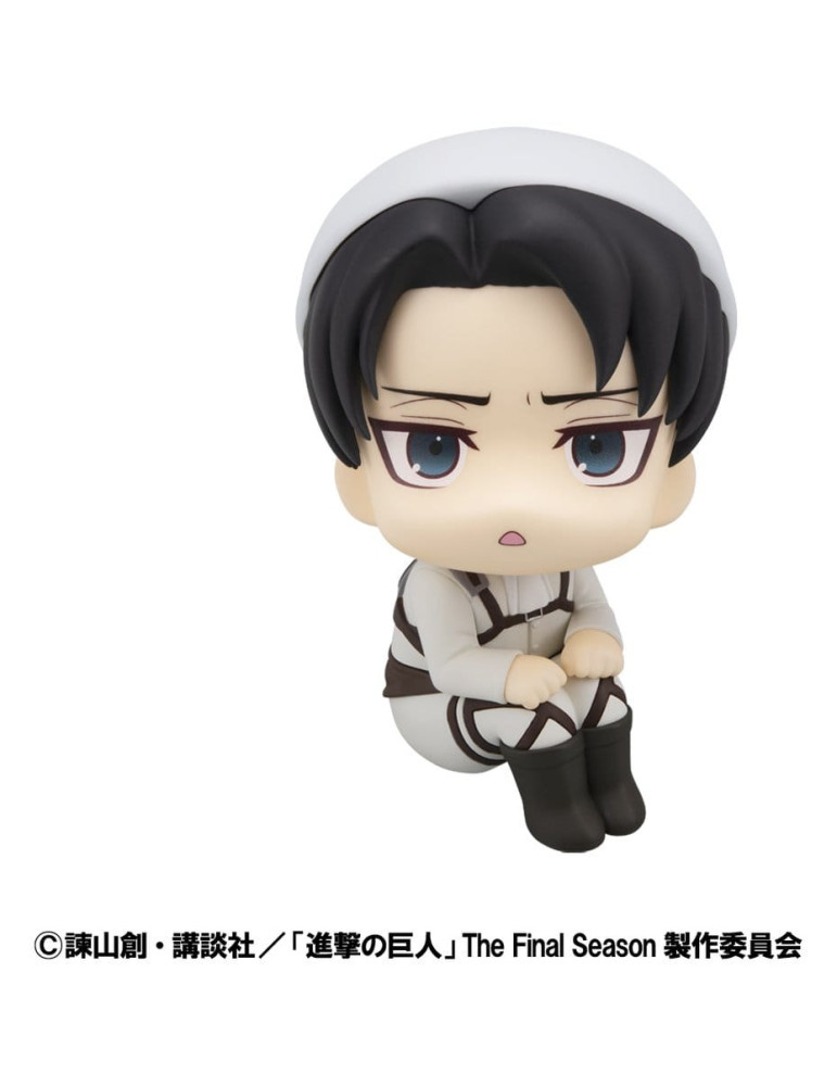 Megahouse - Attack on Titan - figure Look Up Levi Cleaning up Ver.