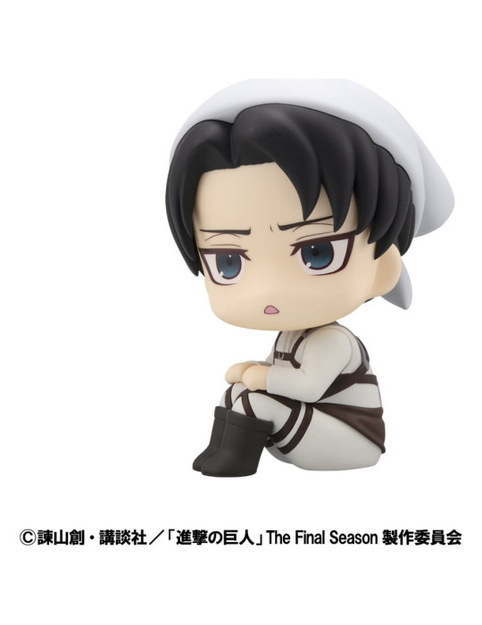 Megahouse - Attack on Titan - figure Look Up Levi Cleaning up Ver.