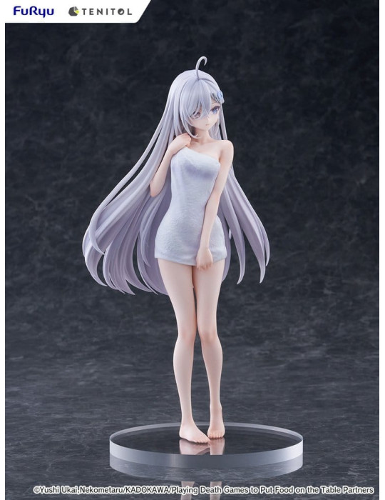 Furyu - Playing Death Games to Put Food on the Table - figurine Light Novel Yuki Golden Bath Ver.