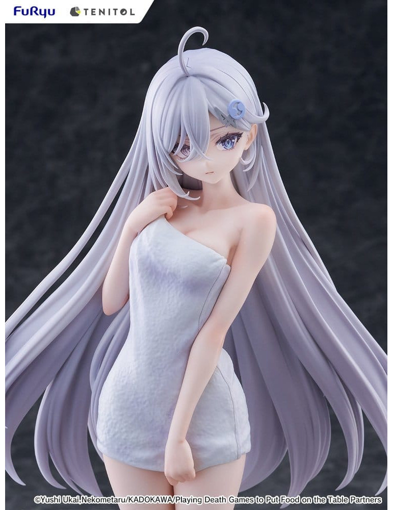 Furyu - Playing Death Games to Put Food on the Table - figurine Light Novel Yuki Golden Bath Ver.