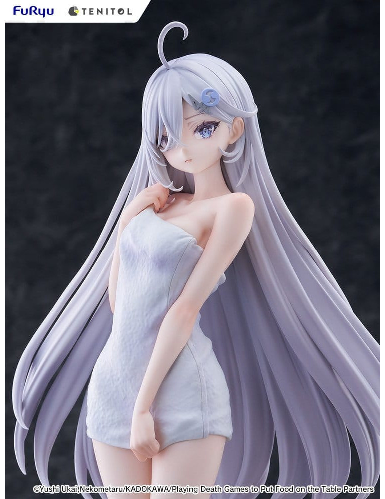 Furyu - Playing Death Games to Put Food on the Table - figurine Light Novel Yuki Golden Bath Ver.
