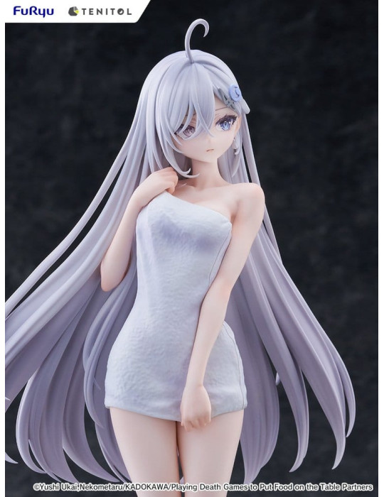 Furyu - Playing Death Games to Put Food on the Table - figurine Light Novel Yuki Golden Bath Ver.