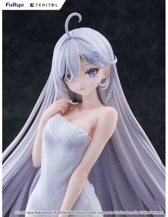 Furyu - Playing Death Games to Put Food on the Table - figurine Light Novel Yuki Golden Bath Ver.