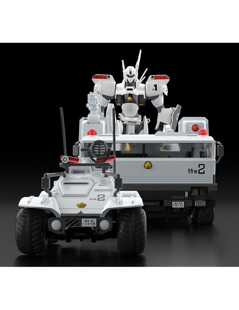 Good Smile Company - Mobile Police Patlabor - figurines Moderoid Type 98 Special Command Vehicle & Type 99 Special Labor