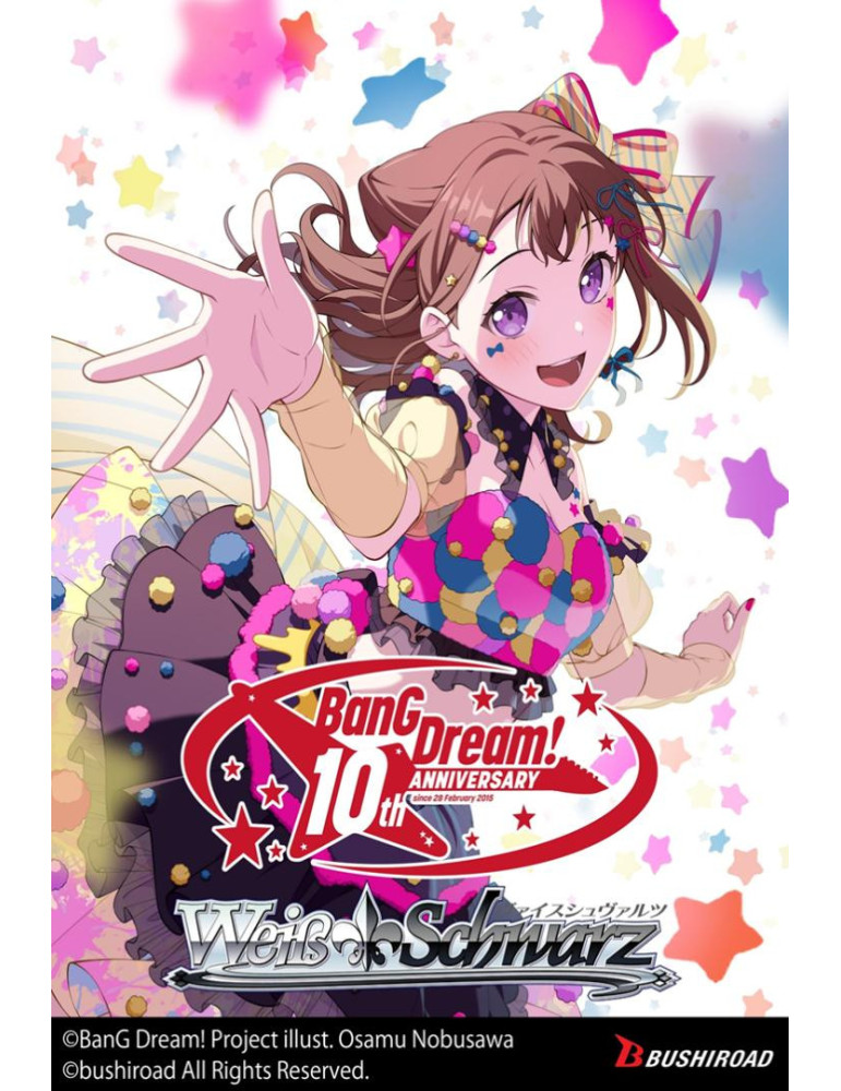 Weiss Schwarz Boîte de 6 Premium Boosters BanG Dream! 10th Anniversary! (EN)