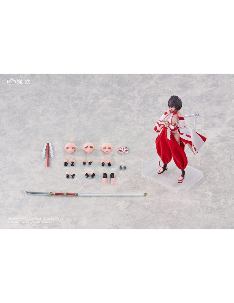 Sushing - Combat Priestess - figurine Kikyou Uefuji