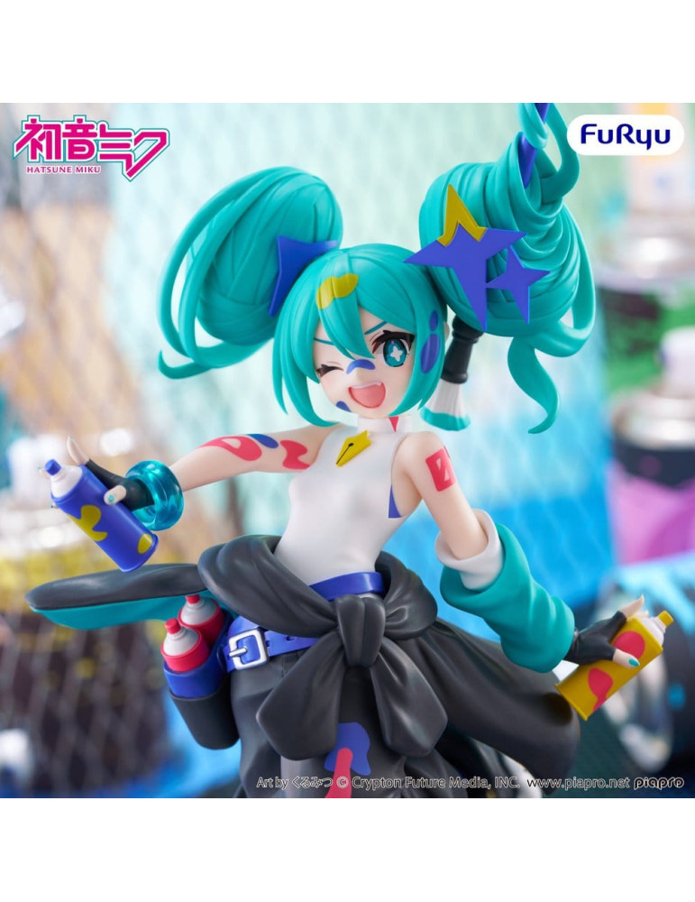 Furyu - figurine Trio-Try-iT Hatsune Miku Paint Girl Another Color Ver.