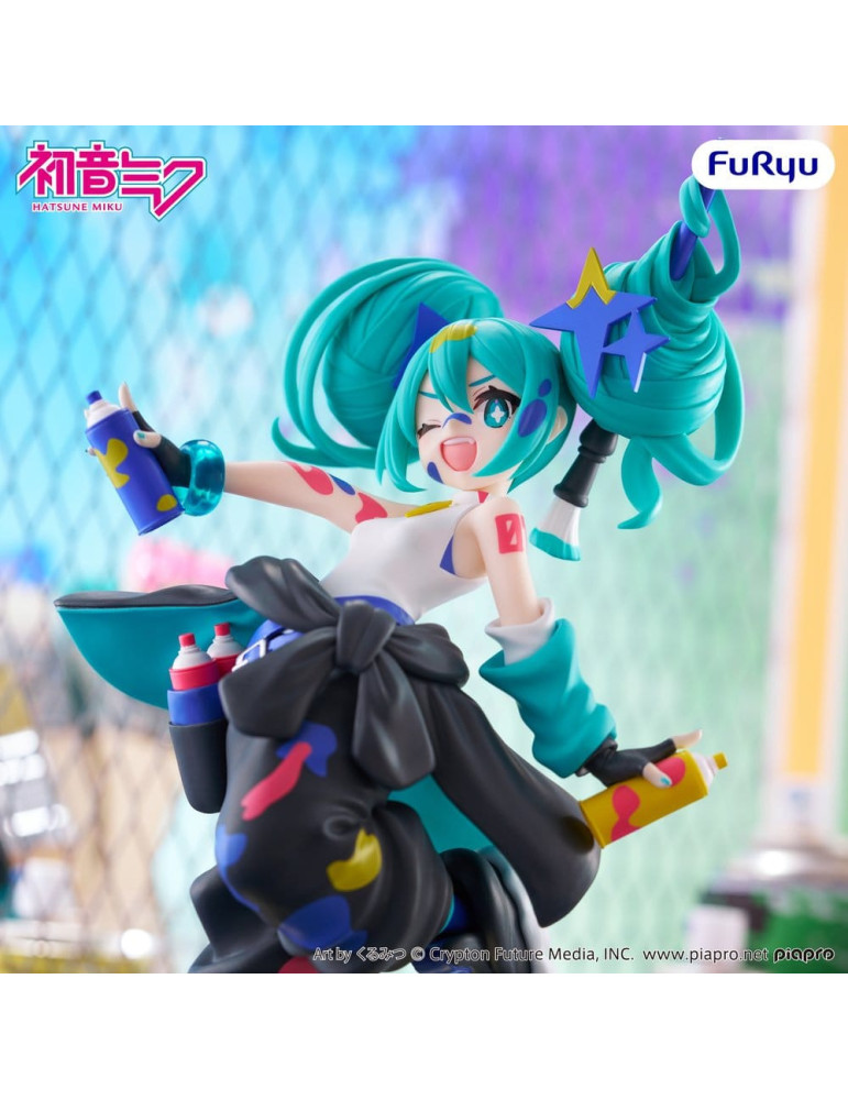 Furyu - figurine Trio-Try-iT Hatsune Miku Paint Girl Another Color Ver.