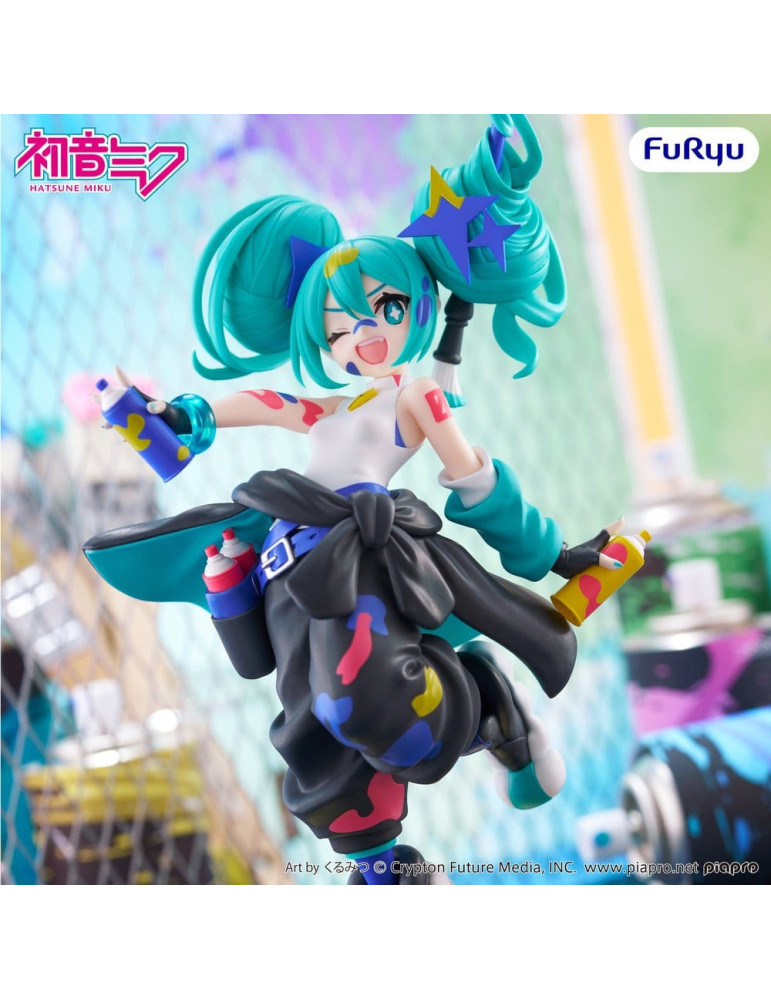 Furyu - figurine Trio-Try-iT Hatsune Miku Paint Girl Another Color Ver.