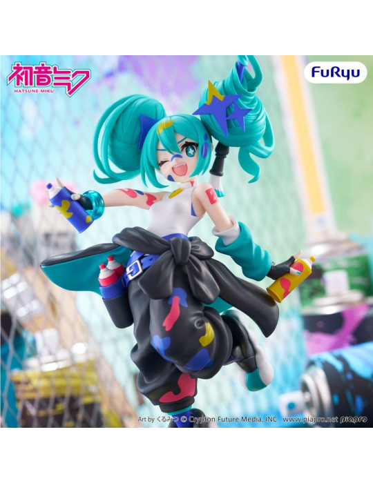 Furyu - figurine Trio-Try-iT Hatsune Miku Paint Girl Another Color Ver.