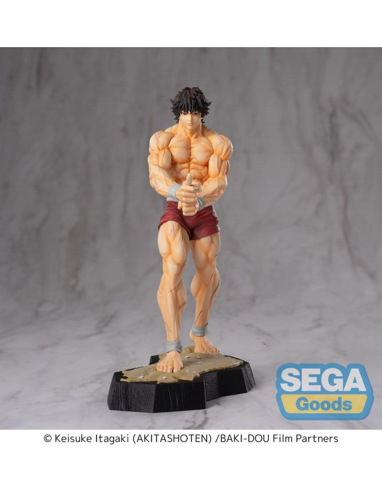 Sega - Baki-Dou - figurine Luminasta Baki Hanma