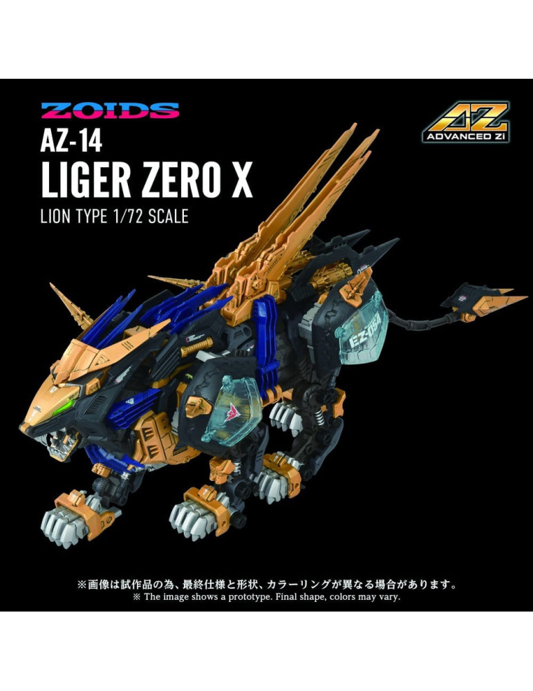 Takara Tomy - Zoids - figurine AZ-14 Liger Zero X