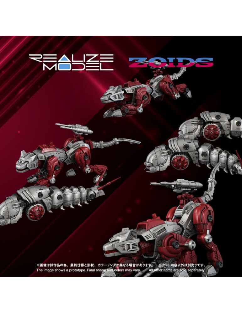 Takara Tomy - Zoids - figurine RMZ-019 Hell Cat & Molga Zenebus Color Set