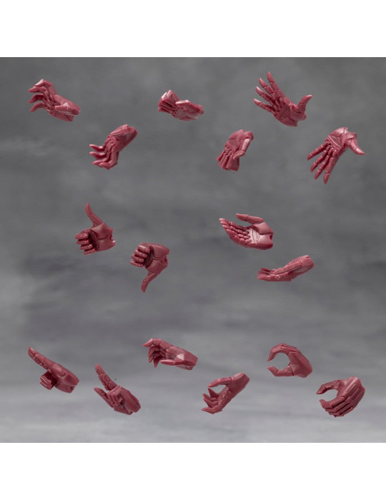 Kotobukiya - Megalomaria Unlimited Universe - Accessory Set Ex Hand Unit Male Type A Red Ver.