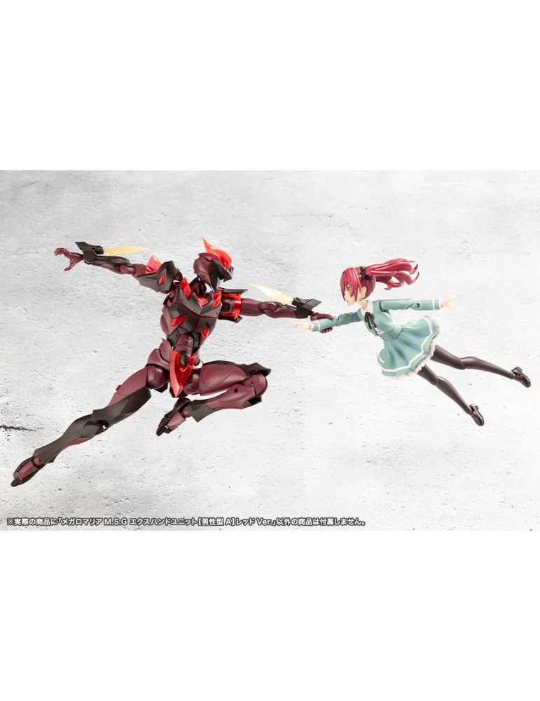 Kotobukiya - Megalomaria Unlimited Universe - Accessory Set Ex Hand Unit Male Type A Red Ver.