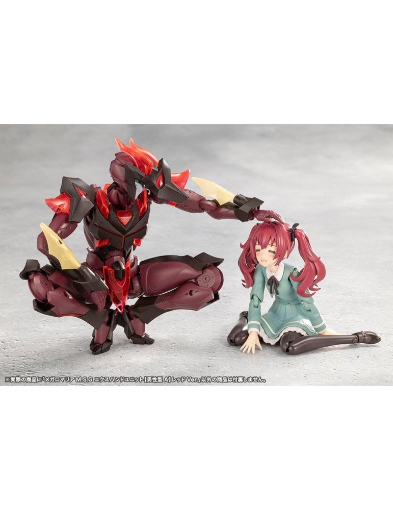 Kotobukiya - Megalomaria Unlimited Universe - accessoires Ex Hand Unit Male Type A Red Ver.