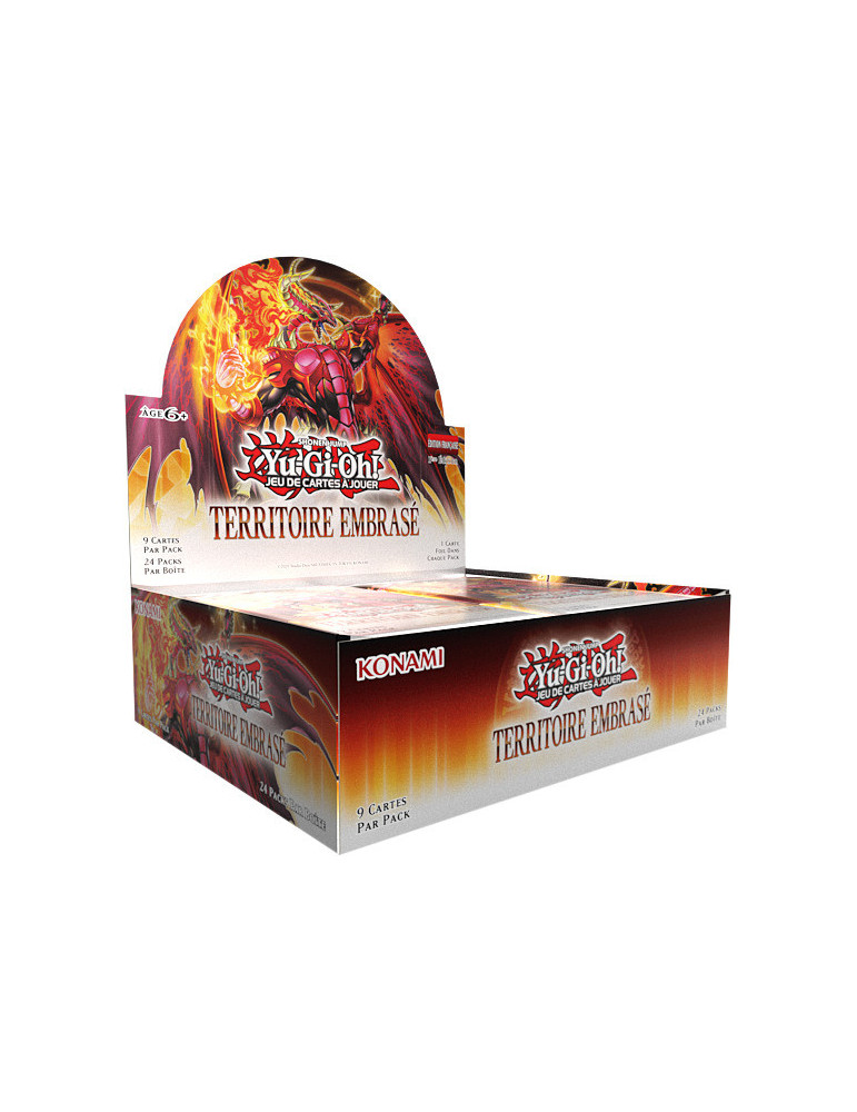 Yu-Gi-Oh! Display de 24 boosters Territoire Embrasé (FR)