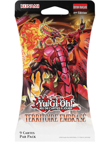 Yu-Gi-Oh! Booster à l'unité Territoire Embrasé (FR)