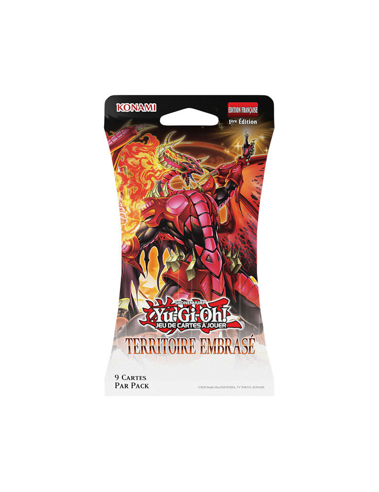 Yu-Gi-Oh! Booster à l'unité Territoire Embrasé (FR)
