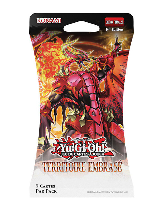 Yu-Gi-Oh! Booster à l'unité Territoire Embrasé (FR)