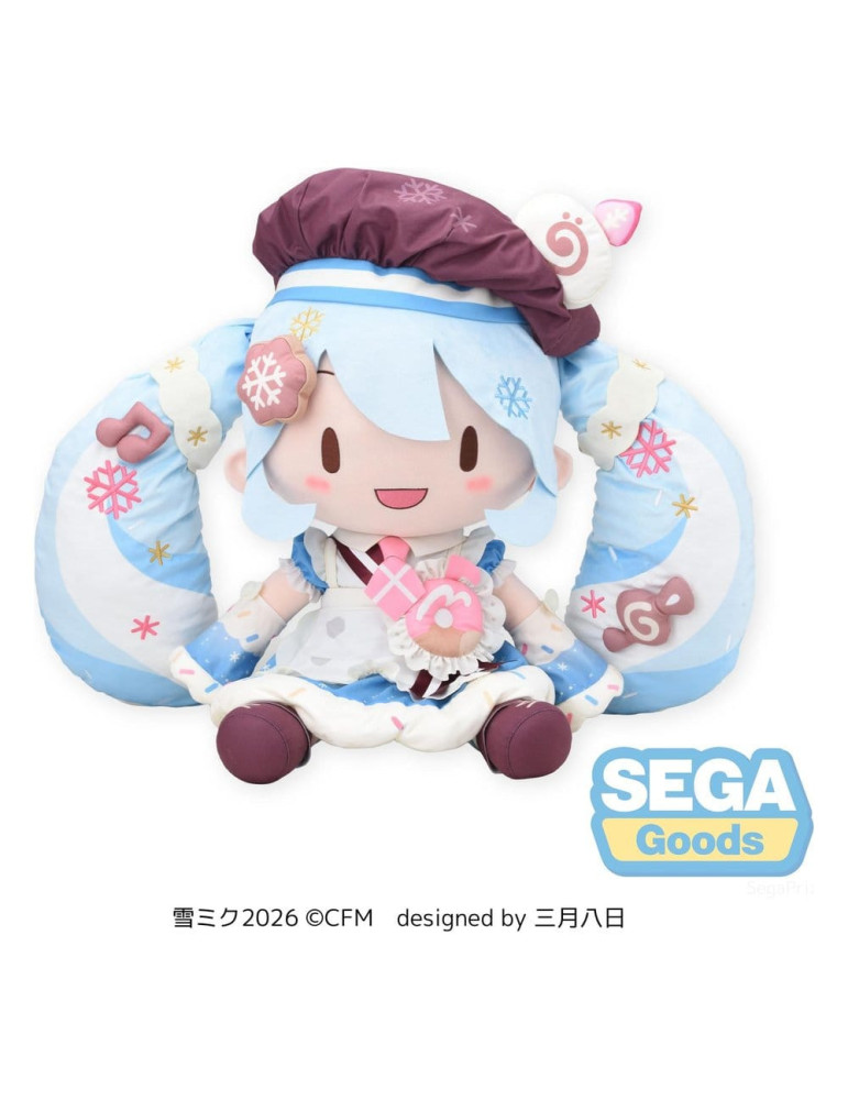 Character Vocal Series 01: Hatsune Miku peluche Fuwa Petit Snow Miku 2026 Dodeka Jumbo
