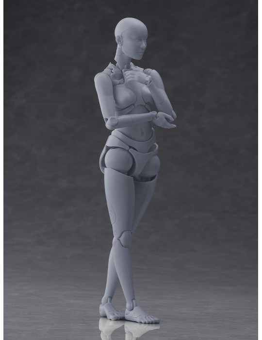 Max Factory - Figure Nishimura Style Drawing Doll Olive Gray