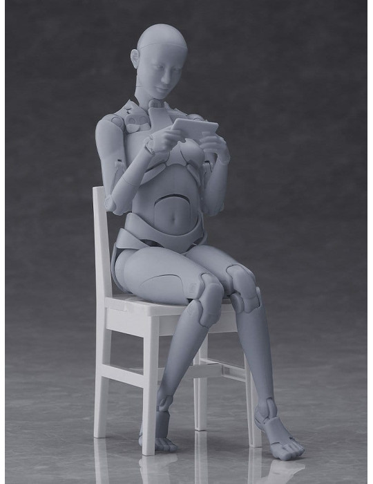 Max Factory - Figure Nishimura Style Drawing Doll Olive Gray