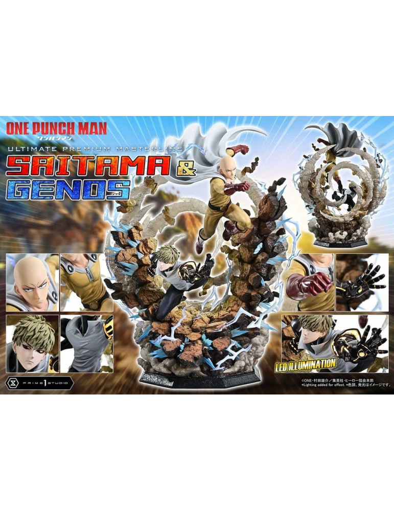 Prime 1 Studio - One-Punch Man - Ultimate Premium Masterline Series Saitama & Genos