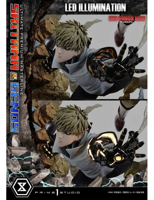 Prime 1 Studio - One-Punch Man - Ultimate Premium Masterline Series Saitama & Genos