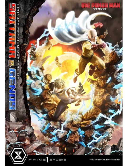 Prime 1 Studio - One-Punch Man - Ultimate Premium Masterline Series Saitama & Genos