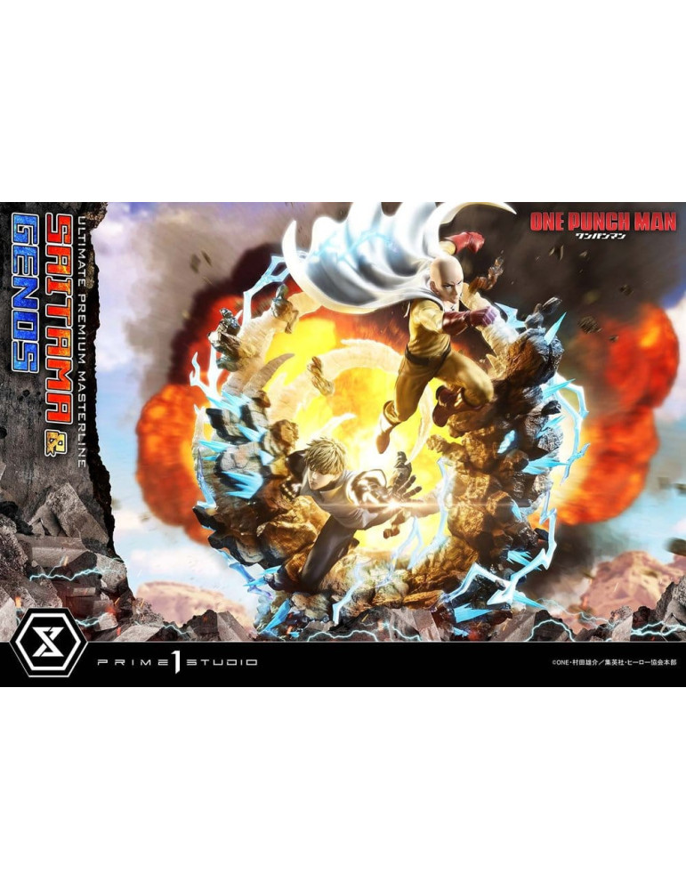 Prime 1 Studio - One-Punch Man - Ultimate Premium Masterline Series Saitama & Genos