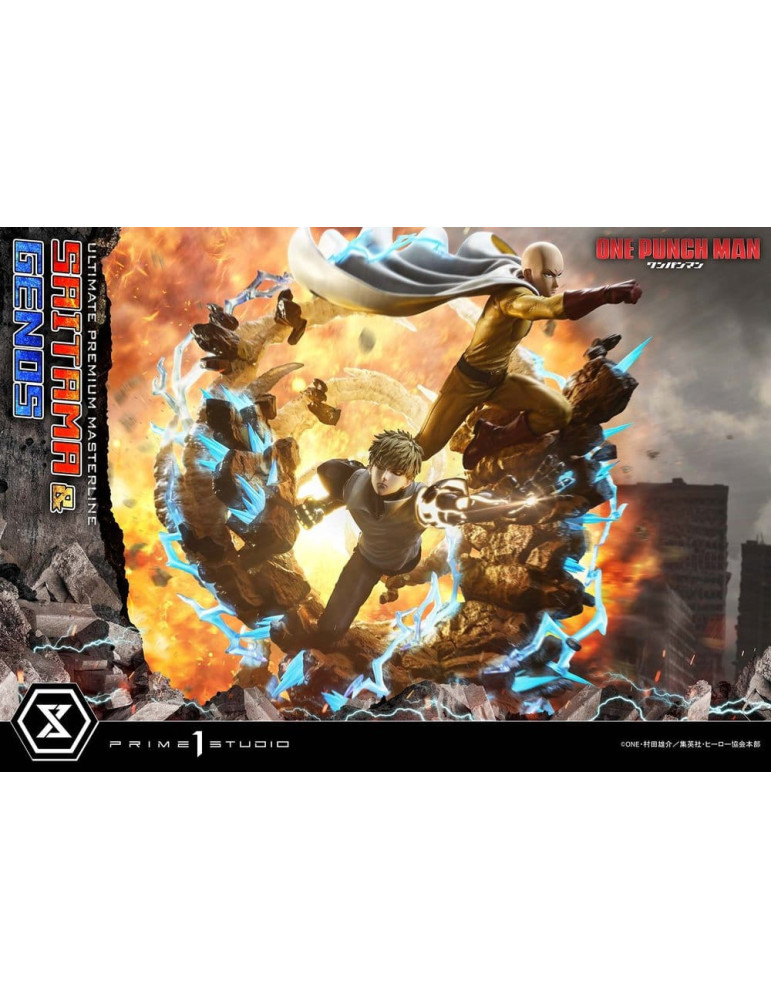 Prime 1 Studio - One-Punch Man - Ultimate Premium Masterline Series Saitama & Genos