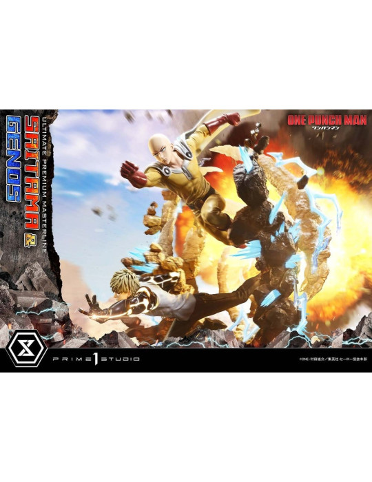Prime 1 Studio - One-Punch Man - Ultimate Premium Masterline Series Saitama & Genos