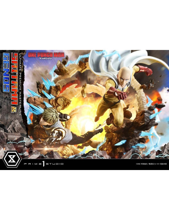 Prime 1 Studio - One-Punch Man - Ultimate Premium Masterline Series Saitama & Genos