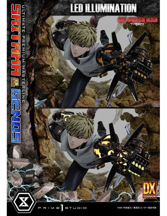 Prime 1 Studio - One-Punch Man - Ultimate Premium Masterline Series Saitama & Genos Deluxe Version