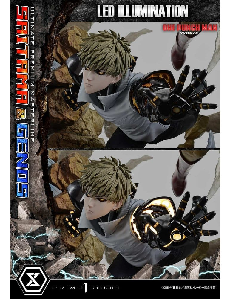 Prime 1 Studio - One-Punch Man - Ultimate Premium Masterline Series Saitama & Genos Deluxe Version