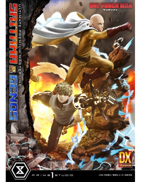 Prime 1 Studio - One-Punch Man - Ultimate Premium Masterline Series Saitama & Genos Deluxe Version