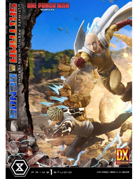 Prime 1 Studio - One-Punch Man - Ultimate Premium Masterline Series Saitama & Genos Deluxe Version
