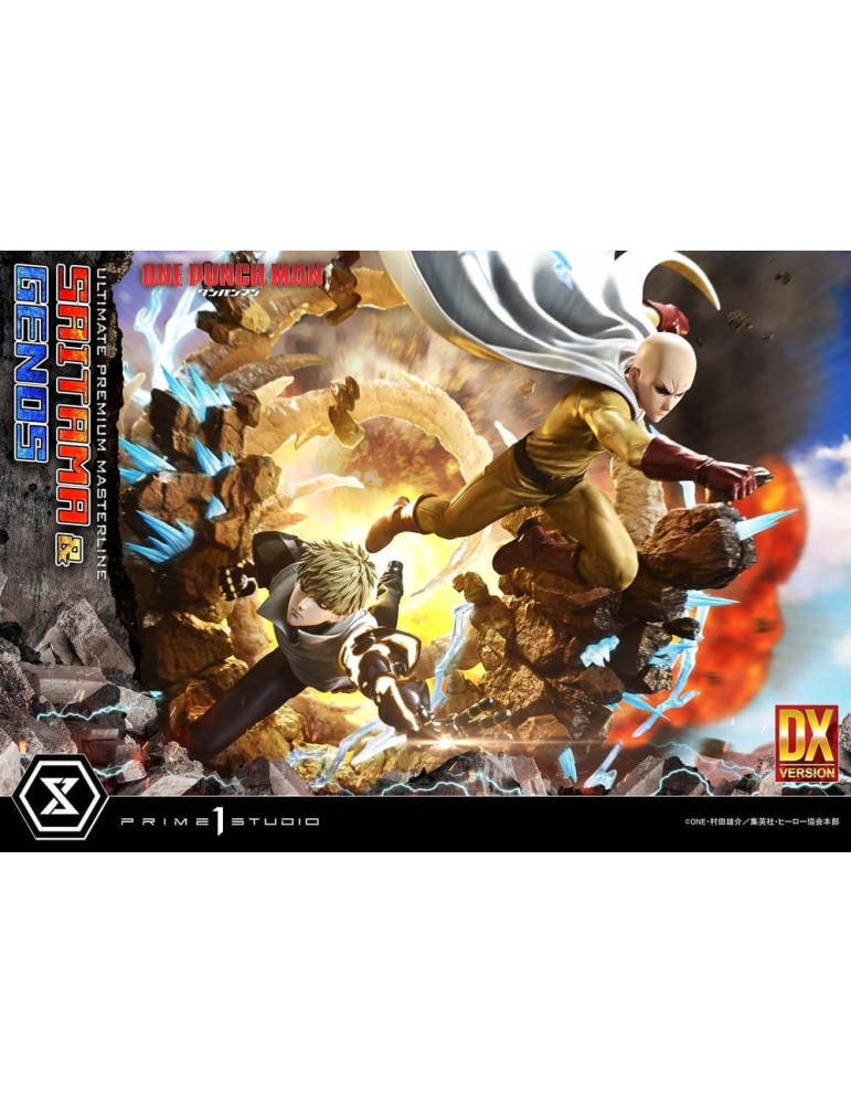 Prime 1 Studio - One-Punch Man - Ultimate Premium Masterline Series Saitama & Genos Deluxe Version