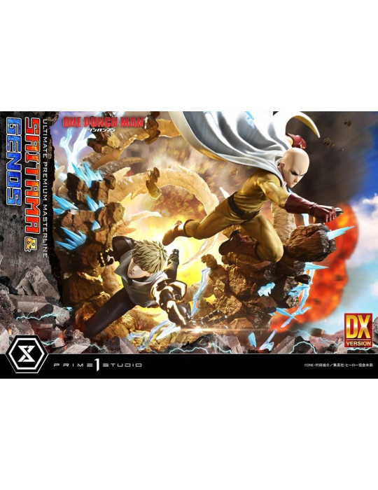 Prime 1 Studio - One-Punch Man - Ultimate Premium Masterline Series Saitama & Genos Deluxe Version
