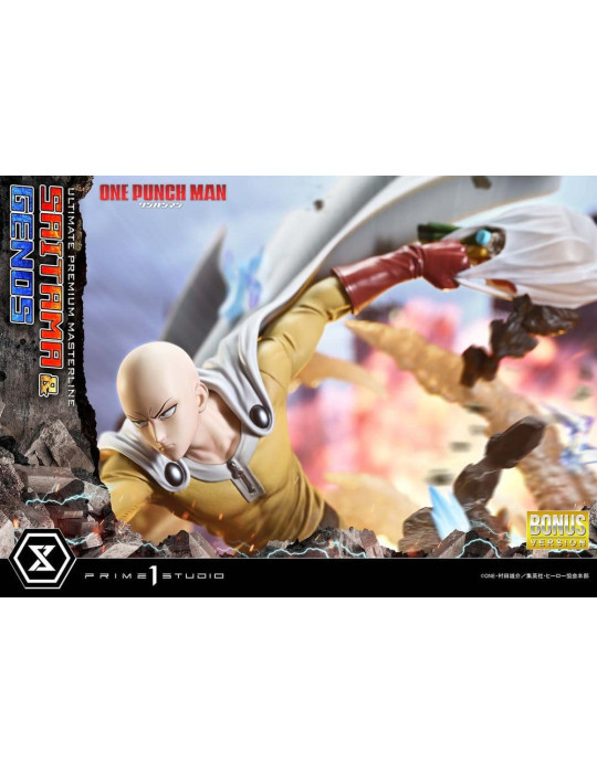 Prime 1 Studio - One-Punch Man - Ultimate Premium Masterline Series Saitama & Genos Deluxe Bonus Version