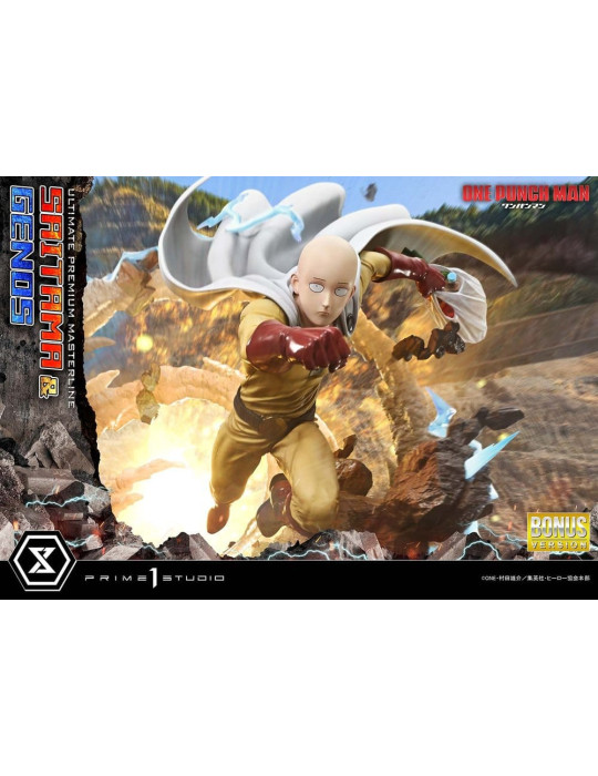 Prime 1 Studio - One-Punch Man - Ultimate Premium Masterline Series Saitama & Genos Deluxe Bonus Version