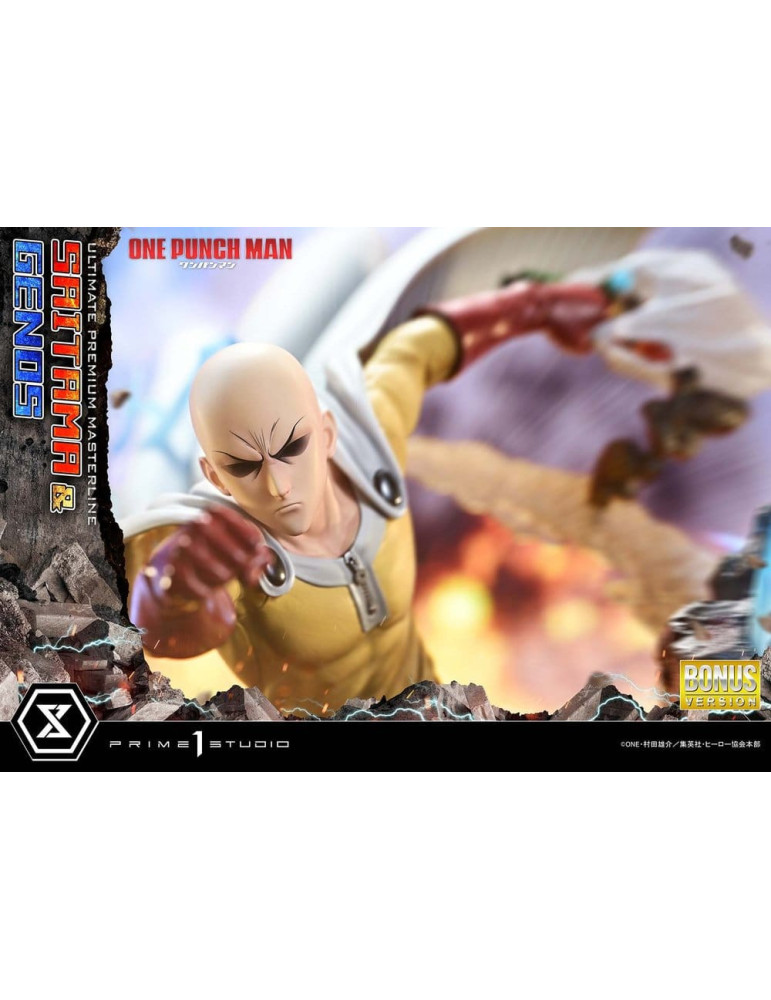 Prime 1 Studio - One-Punch Man - Ultimate Premium Masterline Series Saitama & Genos Deluxe Bonus Version