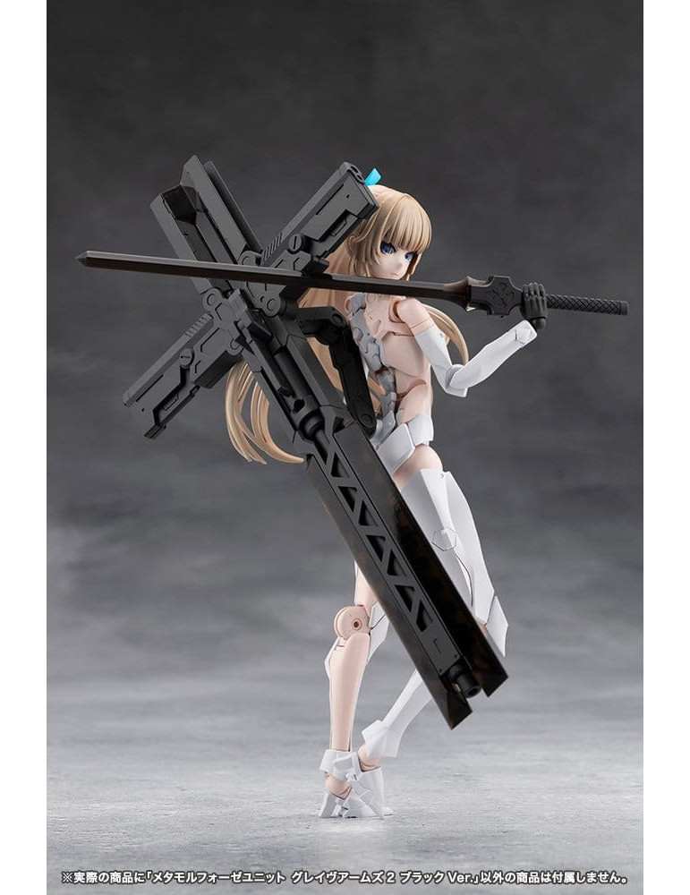 Kotobukiya - Megalomaria Unlimited Universe - Accessory Set Metamorphose Unit Grave Arms 2 Black Ver.