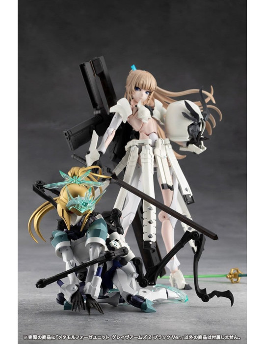 Kotobukiya - Megalomaria Unlimited Universe - accessoires Metamorphose Unit Grave Arms 2 Black Ver.