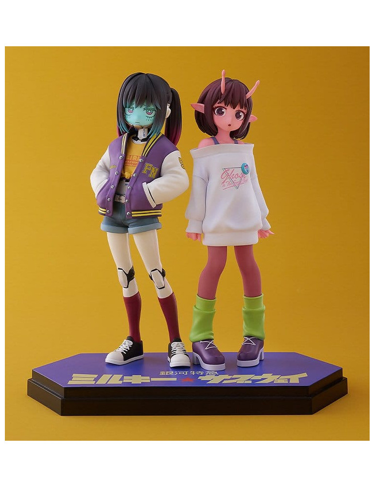 Good Smile Company - Milky Subway The Galactic Limited Express - figurines POP UP PARADE SP Chiharu & Makina