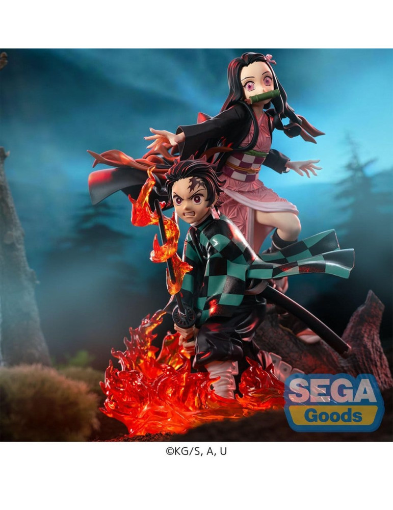 Sega - Demon Slayer: Kimetsu no Yaiba - figurine XrossLink Tanjiro Kamado