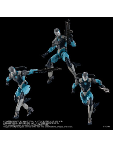 Takara Tomy - Altered Nano - figure An-05 Alt Night Veil 2