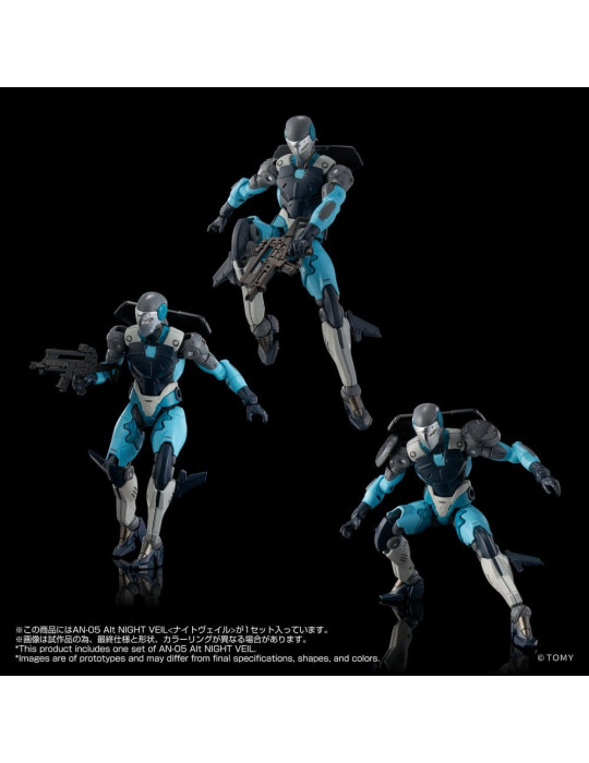 Takara Tomy - Altered Nano - figure An-05 Alt Night Veil